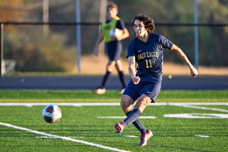 Ream’s goal propels Bald Eagle Area boys soccer to win over West